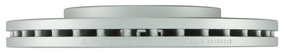 Rotor de freno de disco delantero Bosch QuietCast 1987 1988 para Nissan D21 1986-1994 4x4 Foto 4 de 4