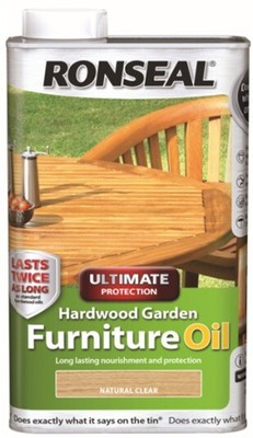 Ronseal Natural Teak wooden garden furniture oil | eBay