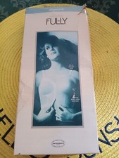 Exquisite Fully 5530 Front Close 3/4 Length Posture Bra 40 B White Vintage NOS