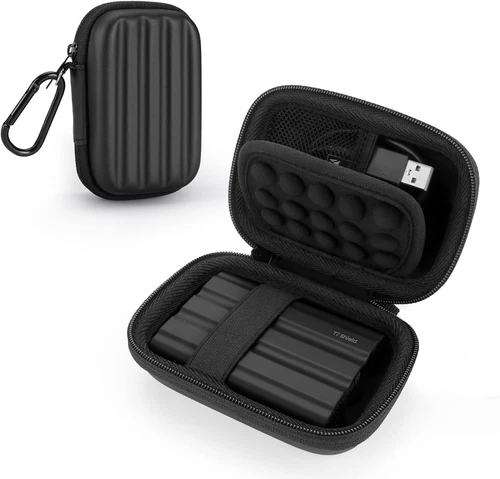 Case Compatible with Samsung T7 Shield/ T9 / Touch Portable SSD USB Blak