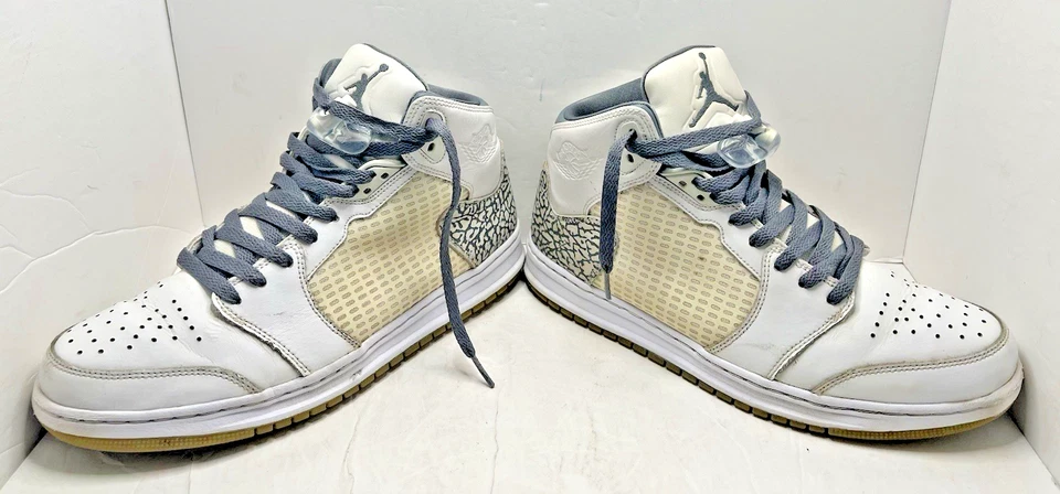 Jordan Prime 5 Zapatos Zapatillas Elefante/Blanco/Gris 641720-100 Para Hombre Talla 9.5 Foto 4 de 4