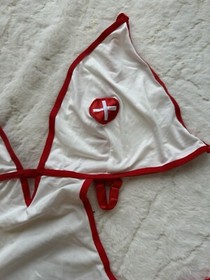Costume Size 4XL /lingerie 4XL / Nurse Costume / Sexy Lingerie / White Lingerie 