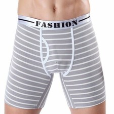 Pantaloni Corti Sportivi Strisce Lunghi Uomo
