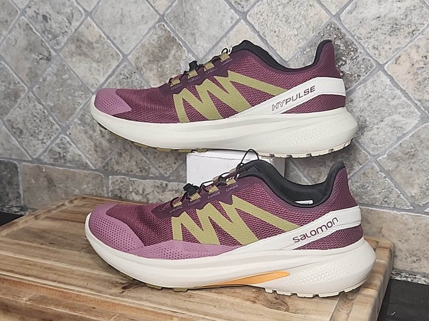 Scarpe da trail running Salomon Hypulse viola bianco donna taglia 9 5 415956