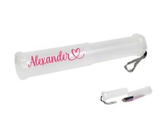 Personalized pencil case. Personalized pencil retractable holders