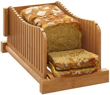 Wooden Bread Slicer for Homemade Bread Loaf for Home Kitchen Bakers