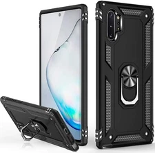 For Samsung Galaxy Note 10 5G  Shockproof Armor Ring Kick Mag Stand Case Cover
