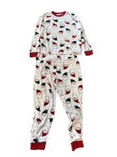 Carters Adult 2 Piece Santa Head Red Green Snug Fit Cotton Pajamas Size XXL 2XL