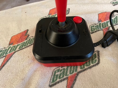Wico Command Control “Bat” Red Joystick Vintage 1982 Atari Commodore Controller - Picture 3 of 4