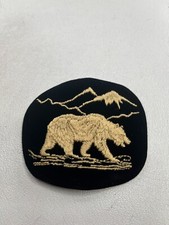 Vtg NOS GRIZZLY BEAR MOUNTAINS Patch M025