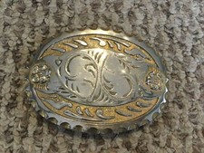 Women's Western Style Belt Buckle Chambers Belt Co Phoenix AZ