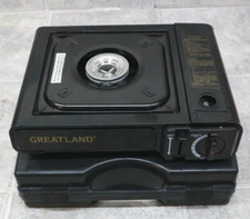 Greatland Outdoors Propane Gas Range Stove 1 Burner RV Camping Cook Top