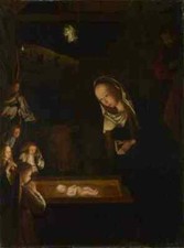 Geertgen Tot Sint Jans The Nativity At Night A4 Print