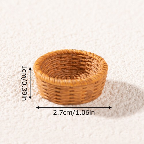 Garden Bamboo Chair Miniature Decor Accessories Mini Craft Decoration Home Craft - Picture 11 of 28
