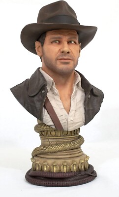 Indiana Jones Harrison Ford Raiders The Verloren Ark 1:2 Scale Büste Diamond