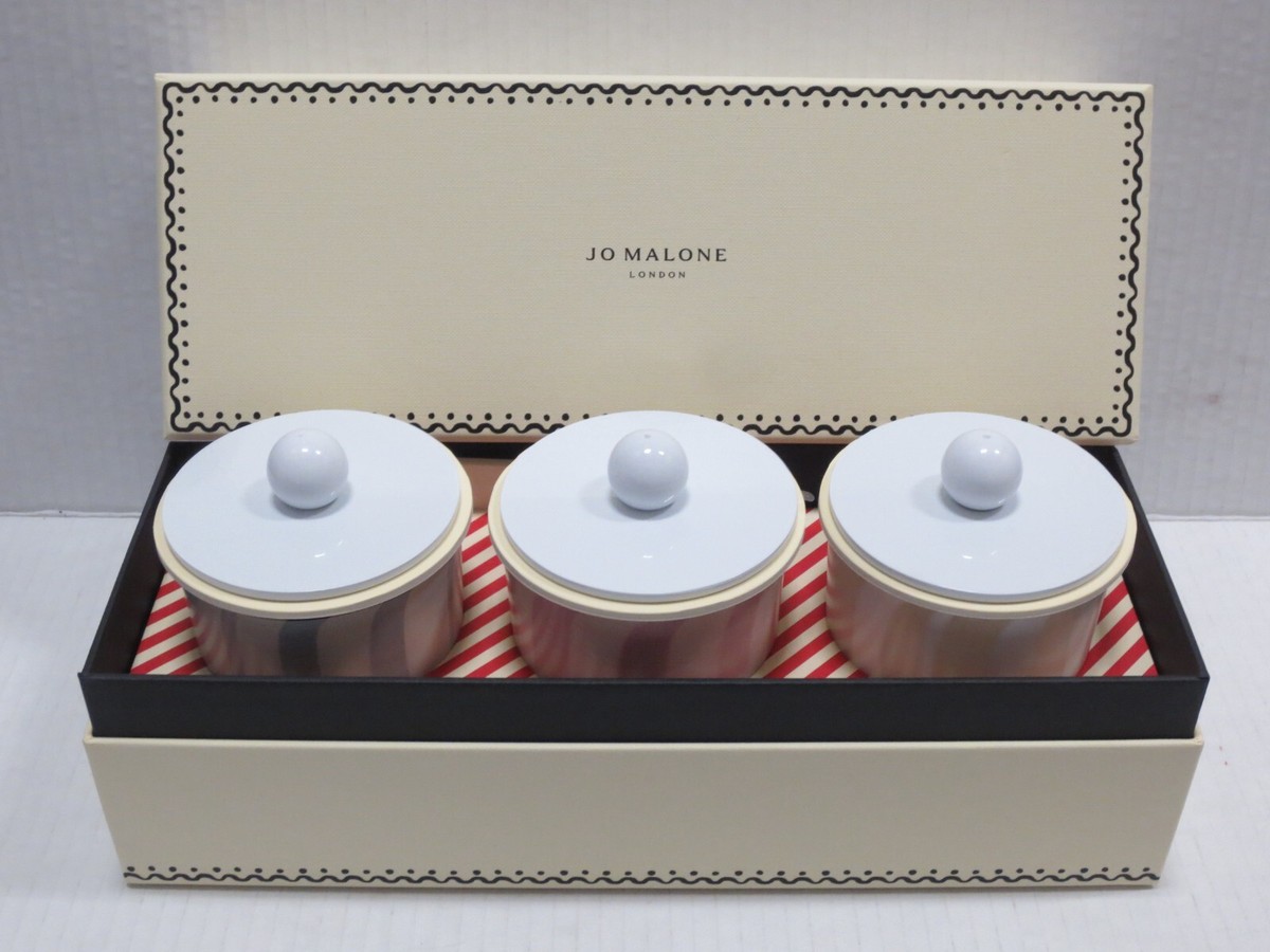 JO MALONE DECORATED HOME CANDLE TRIO SET - 7 OZ EACH BOXED | eBay