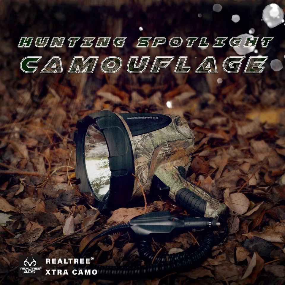 GOODSMANN Foco Camuflaje Caza Foco 12 Voltios Marino 1500 Lúmenes Foto 2 de 4