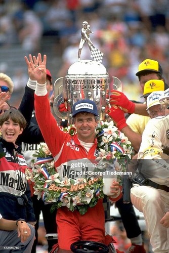SEALED 1991 Indianapolis 500 Logo Pin Rick Mears Marlboro Team Penske Indy Chevy - Picture 4 of 8