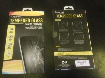 Two ( 2 )  iPhone 6 Screen Protector Tempered Glass + Privacy Screen