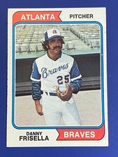 ⚾ 1974 Topps Baseball Base Card #71 Danny FRISELLA - EXMT or better ⚾