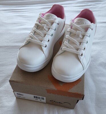 Clarks Kids Girls Quinn Pastel Combo Rainbow Sneakers Shoes