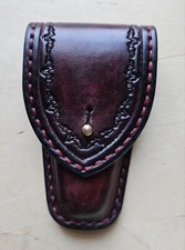 Leather Case for 3-1/2" 4" For Embroidery Scissors Exclusive Hand Made