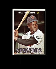 1967 Topps 64 Fred Valentine EX #D1,379329