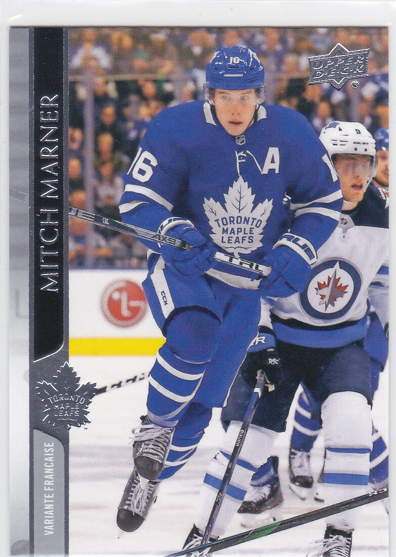 20/21 UD...MITCH MARNER...FRENCH VARIANT...CARD # 168...MAPLE LEAFS