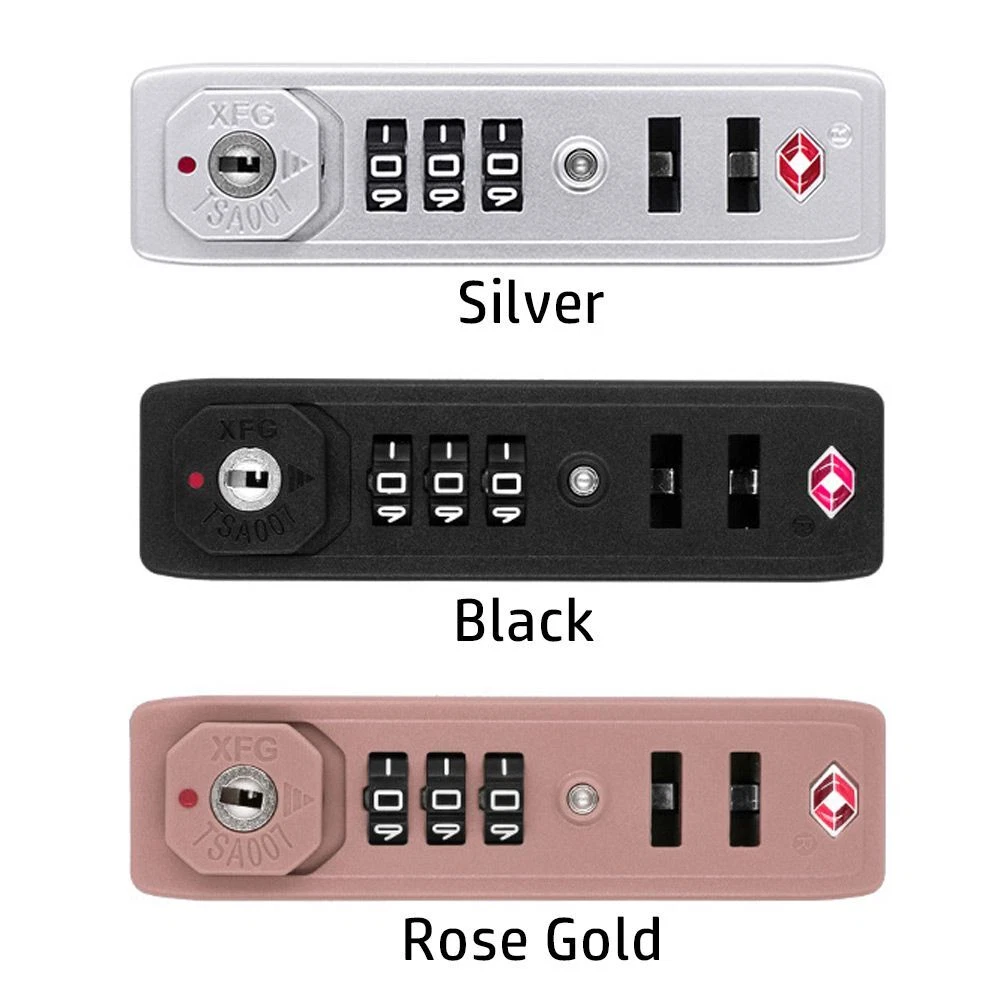 Luggage TSA007 TSA Customs Lock 3 Digit Combination Lock Safely