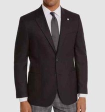 Nautica Men Modern-Fit Active Stretch Structure Weave Sport Coat -Size 44R