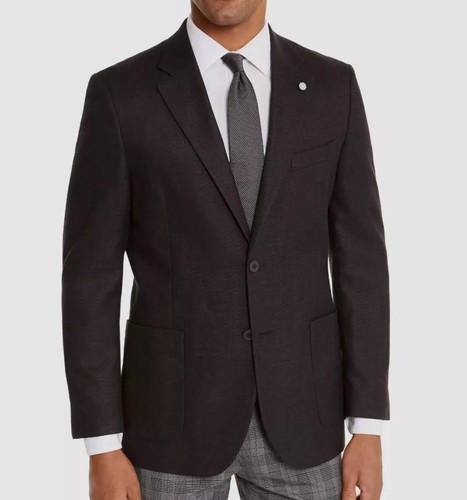 Nautica Men Modern-Fit Active Stretch Structure Weave Sport Coat -Size 44R - 第 1/1 張圖片