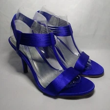 KENNETH COLE REACTION Violet Color Ankle Straps Size 8M Beautiful! 