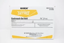 Case of 5 packs MGK Vendetta Nitro Cockroach Gel Bait Controls All Types
