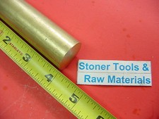 1" Diameter BRASS C360 ROUND ROD 4" long H02 New Solid Lathe Bar Stock 1.00"x 4"