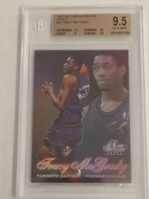 1997-98 Flair Showcase Row 2 #21 TRACY MCGRADY RC Rookie BGS 9.5 10