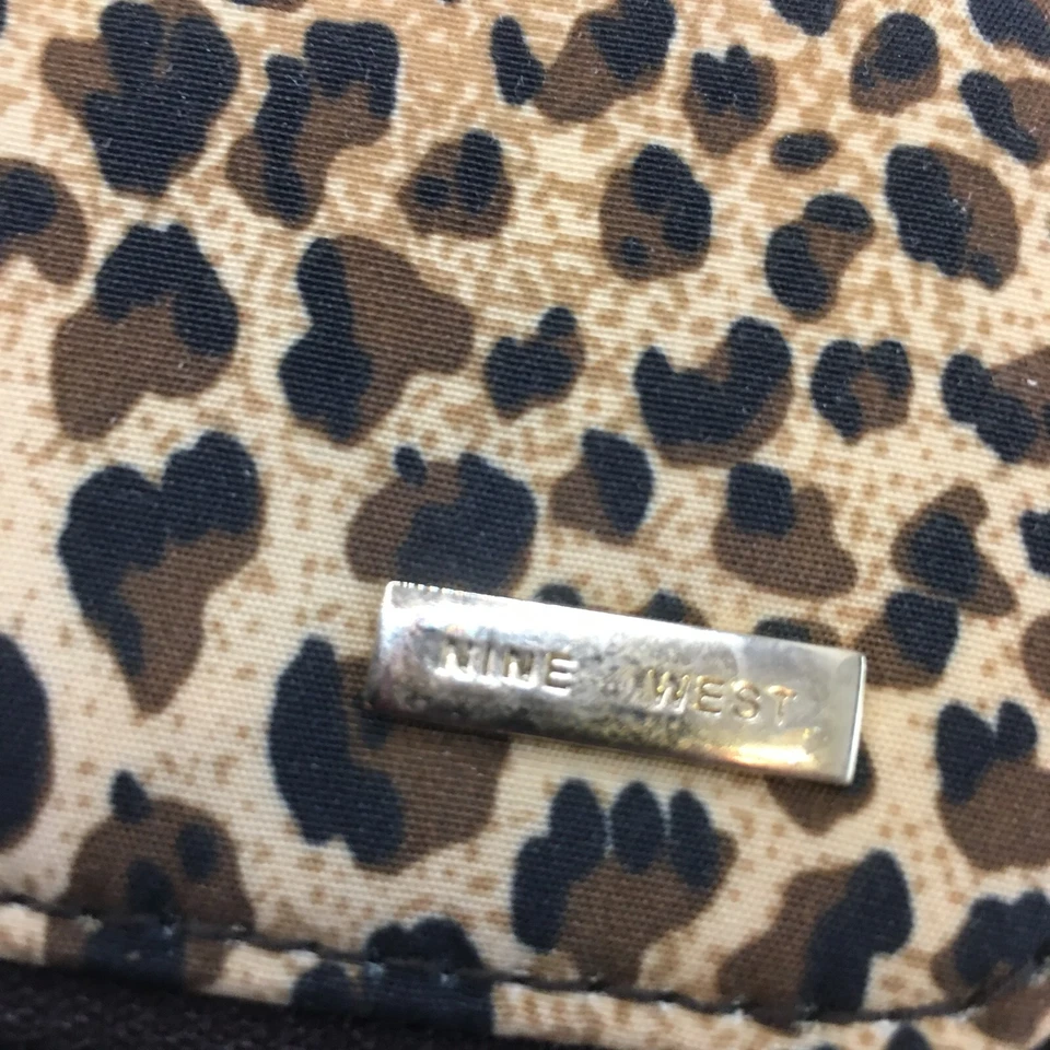 DE COLECCIÓN NINE WEST COSMÉTICO/MAQUILLAJE-ESTUCHE PARA GAFAS-IMITACIÓN LEOPARDO Foto 4 de 4
