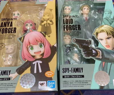 S.H.Figuarts Anya Lloyd Forger Action Figure set SPY×FAMILY Bandai 