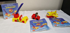McDonalds Happy Meal - 3 Figuren Airport - Ronald / Burgler / Grimasse -  1995