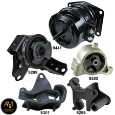 Engine Motor & Transmission Mounts 5Pcs Set for Honda Pilot, Acura MDX 3.5L