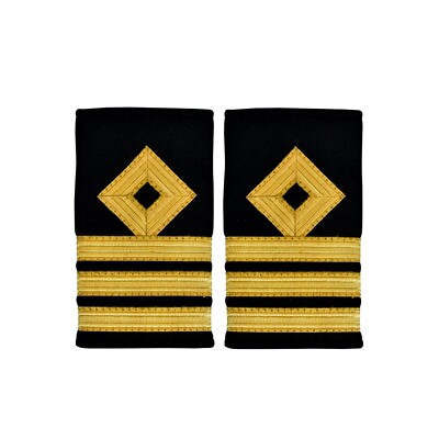 Royal Navy Epaulette Merchant Navy Chief officer Chief Mate Slip-on