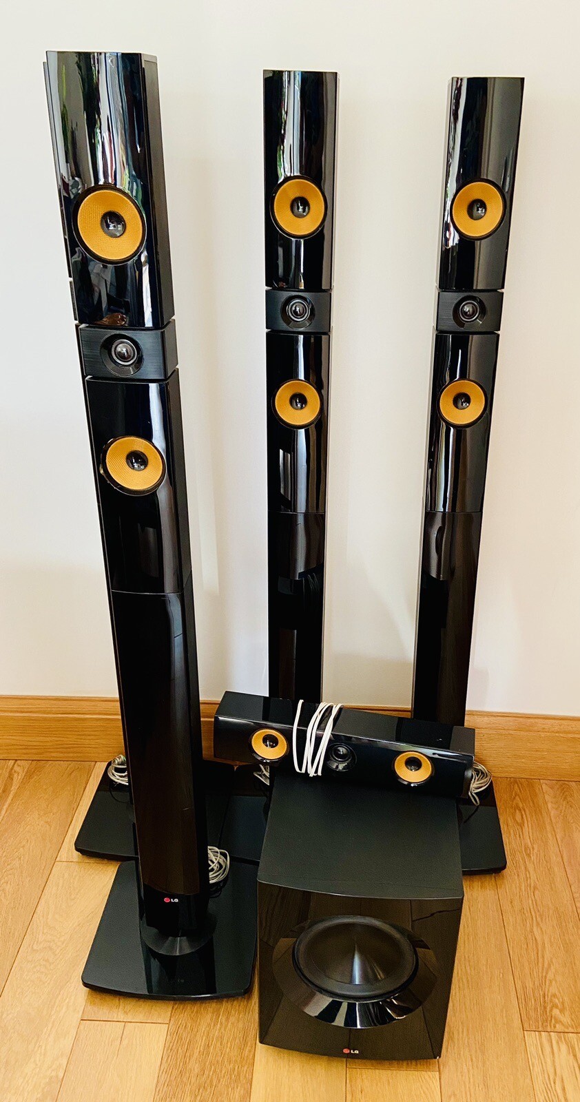 Lg Bluetooth Lg Wireless Soundbar Sh3k Channel Lg Sh3k Rear - Main Image