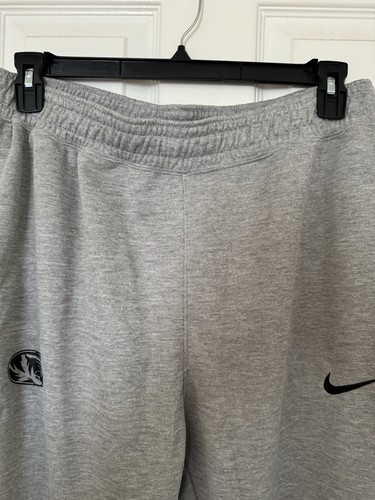 Nike Mens XL Dri-FIT Spotlight Missouri Tigers PE Gray Athlete Issued Sweatpants - Picture 13 of 22
