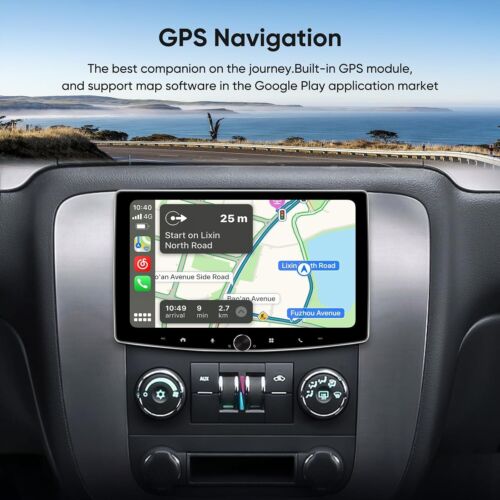 Autoradio Singolo Din Stereo Wireless Carplay&Android Auto, 10 Pollici 2+32G 3755 - Foto 4 di 6