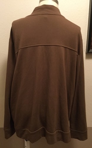 Talbots Established 1947 Damen-Trainingsjacke neu ohne Etikett Petite Brown 3X kostenloser Versand - Bild 5 von 6