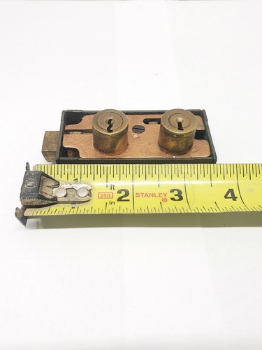 Cerradura de seguridad, marca Yale, llave de inquilinos, sin llave de protección, caja de acero negro - Imagen 4 de 8