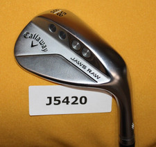 Callaway JAWS RAW Chrome 58º Wedge 10º TTDG Stiff Steel Golf Club J5420 MINT