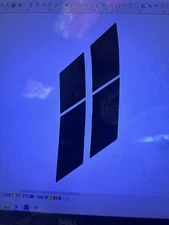 Dodge Challenger Fender Hash Side Stripes Decals 2008 2009 2010 Pro Motor