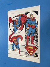 DC COMICS SUPERMAN THE MAN OF STEEL IN ACTION POSE POSTER PIN UP NEW.