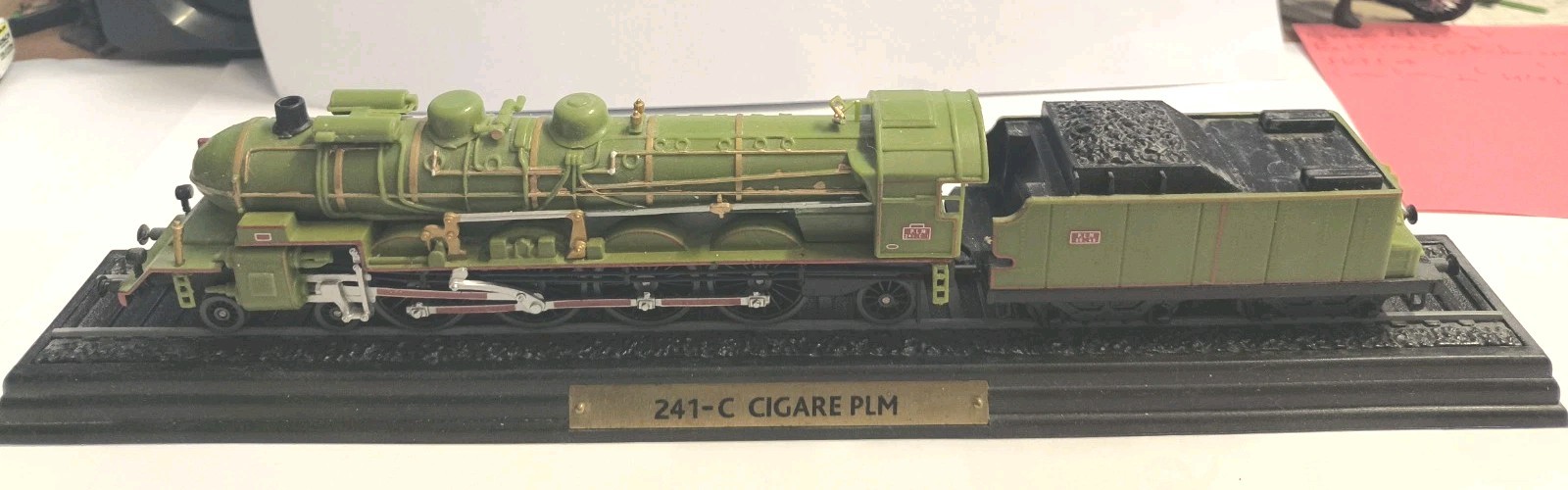 Locomotiva 241-C Cigare PLM - Edizioni Atlas - Scala 1:100 modello statico