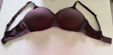 WACOAL "How Perfect" T-Shirt Bra 852189 Purple 38D FREE S/H